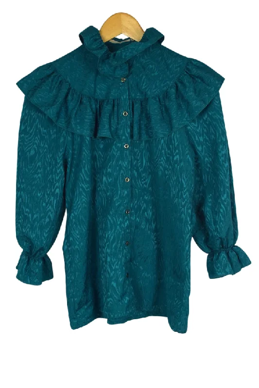 Frede Modell Brand Blouse Pleated Collar Blouse