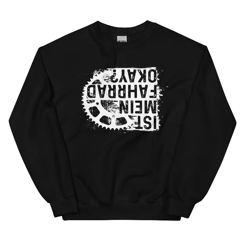 Ist mein Fahrrad okay - Sweatshirt (Unisex) Hoodie with Earth Tones Natural Calm