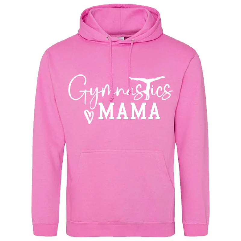 Gymnastics Mama Hoodie Hoodie with Toggle Buttons Decorative Unique
