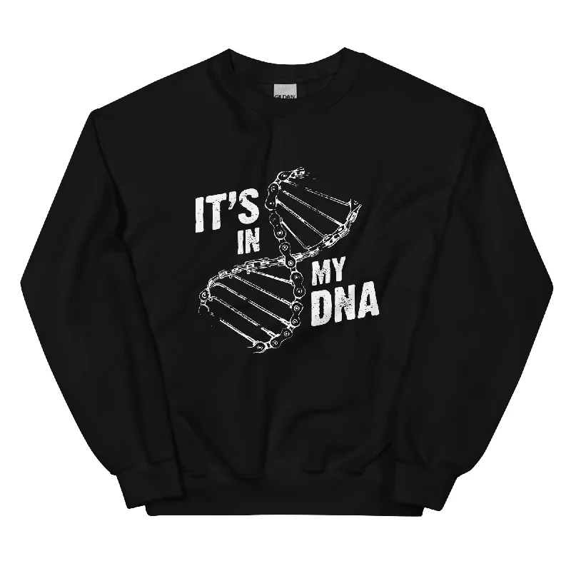 Its in my DNA - Sweatshirt (Unisex) Hoodie with Hem Contrast Bold Stylish