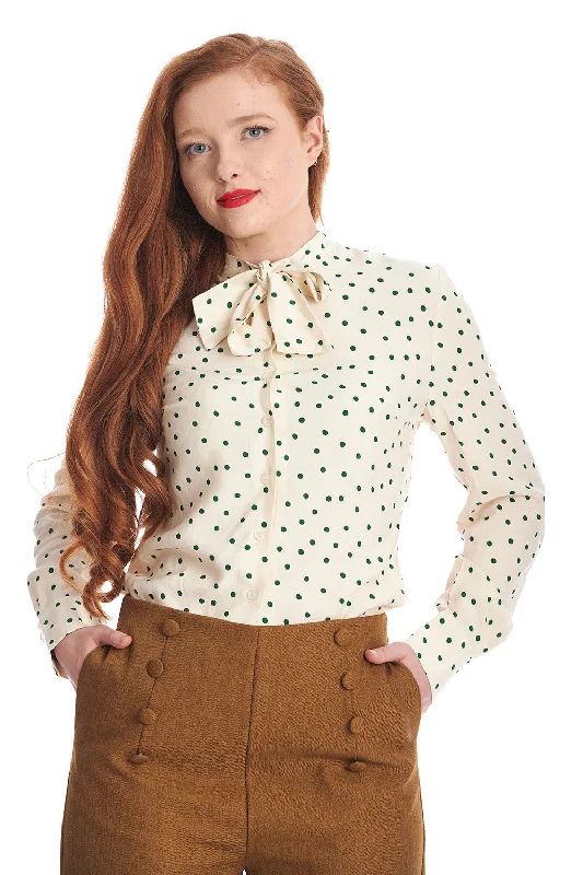 Spot Envy Blouse Relaxed Fit Blouse