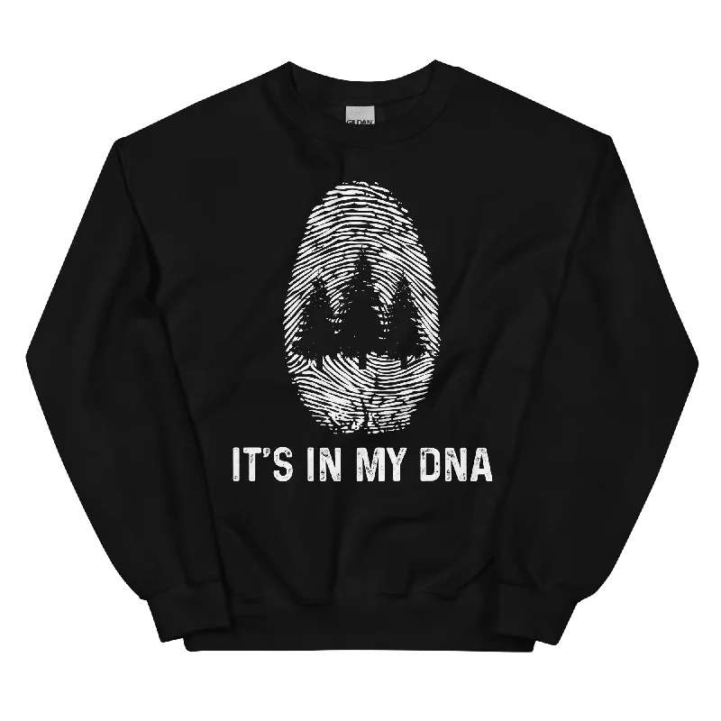It's In My DNA 3 - Sweatshirt (Unisex) Hoodie with Half-Zip Sporty Casual