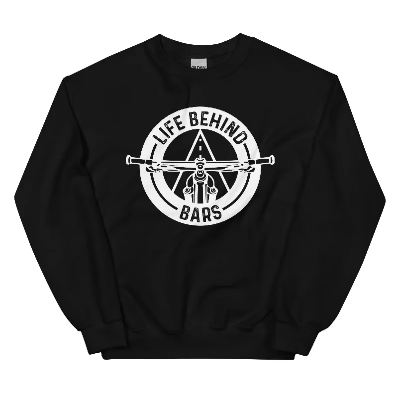 Life behind bars - Sweatshirt (Unisex) Hoodie with Hidden Zipper Minimalist Clean