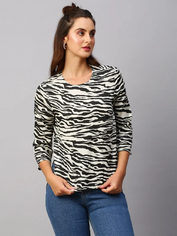 Women's Brown Viscose Regular Fit Blouse Peter Pan Blouse