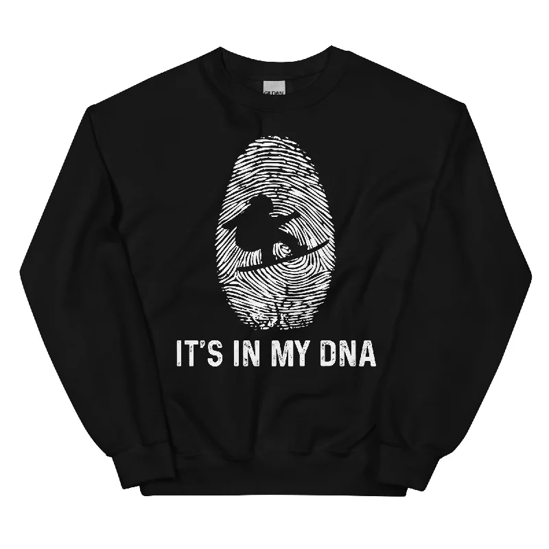 It's In My DNA - Sweatshirt (Unisex) Hoodie with Double Zipper Versatile Adjustable