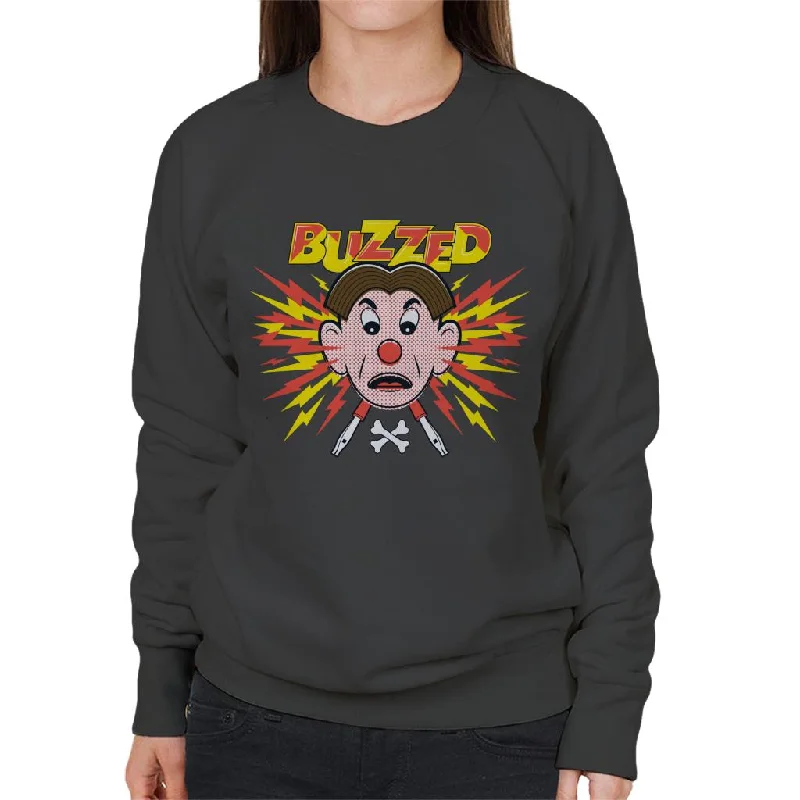 Operation Buzzed Women's Sweatshirt Hoodie with Emblem Brand Identity