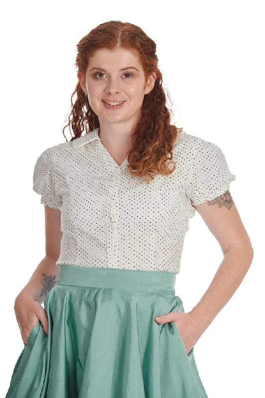 Dolly Blouse Soft Knit Blouse