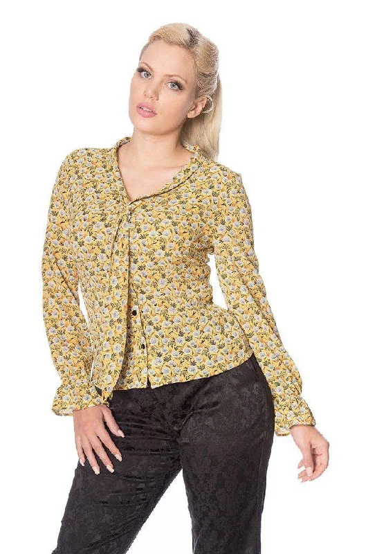 Ruffle My Feathers Blouse Office-Ready Blouse