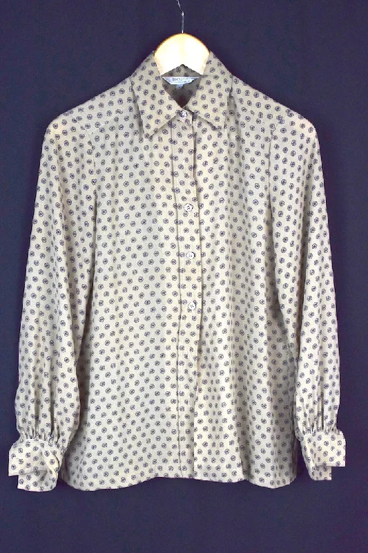 Rope Brand Blouse Feminine Ruffle Blouse