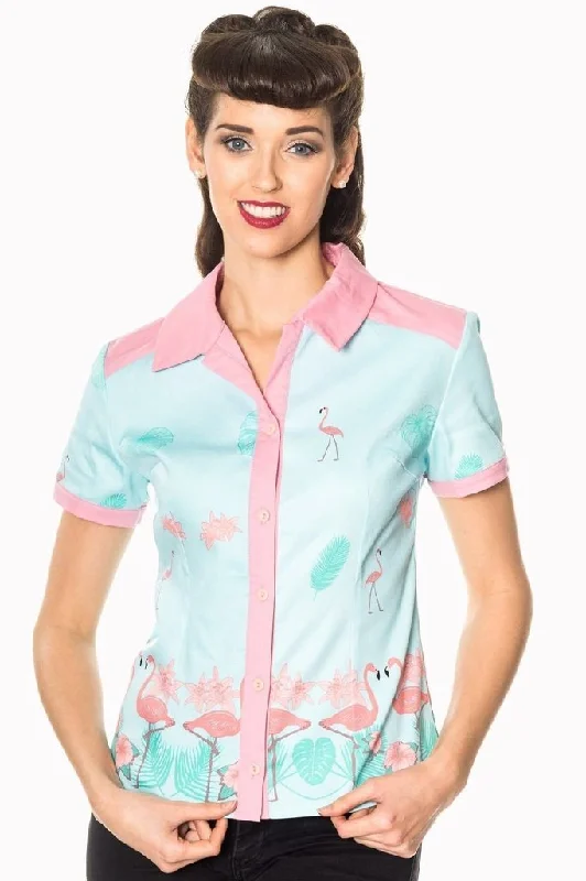 Going My Way Blouse Elegant Lace Blouse