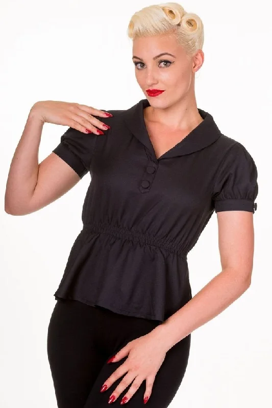 Endora Blouse Chic Off-Shoulder Blouse