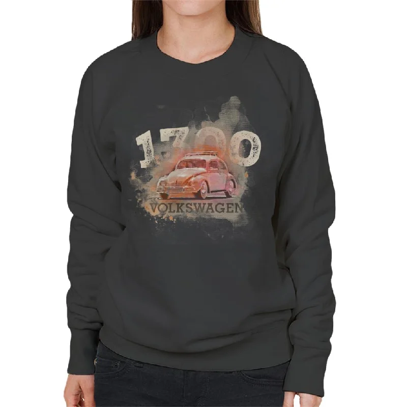 Volkswagen 1300 Beetle Women's Sweatshirt Hoodie with Mesh Breathable Sporty