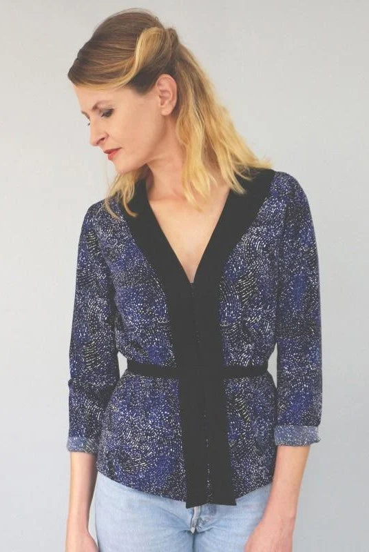 Edith Blouse (last copy available in print) Lightweight Tunic Blouse