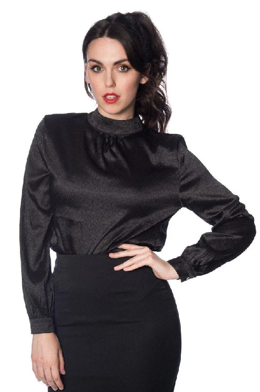 Natalie Blouse Stylish Wrap Blouse
