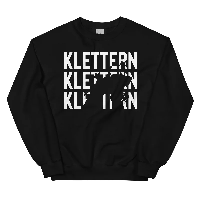 Klettern - Sweatshirt (Unisex) Hoodie with Oversized Fit Loose Comfortable