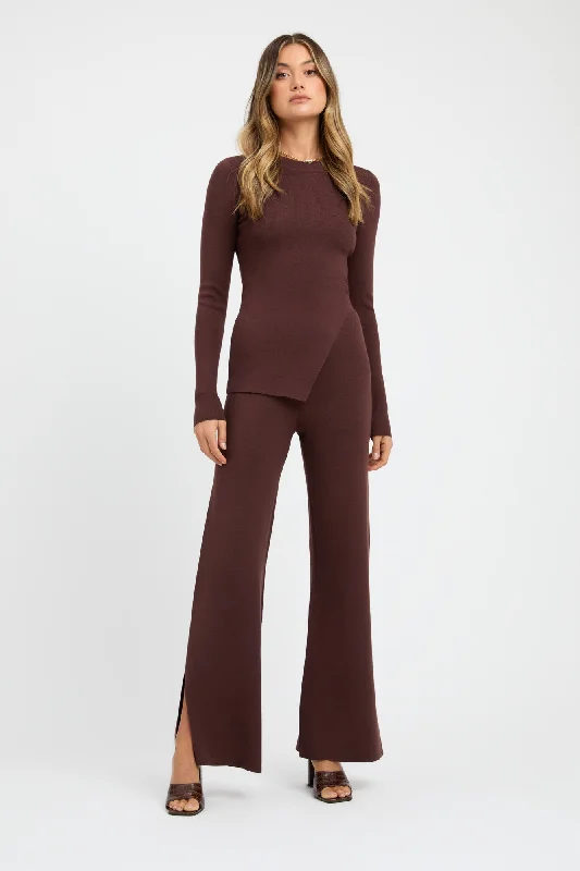 Snowden Split Pant Casual Drawstring Pants