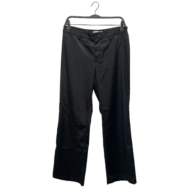 ISSEY MIYAKE/Straight Pants/4/Nylon/BLK/ Soft Stretch Leggings