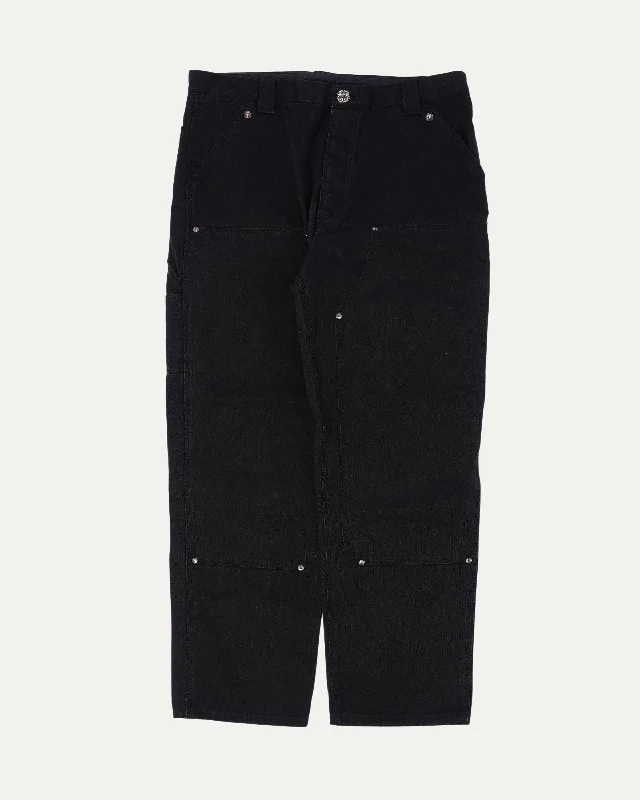 Double Knee Carpenter Pants Fashionable Sporty Pants