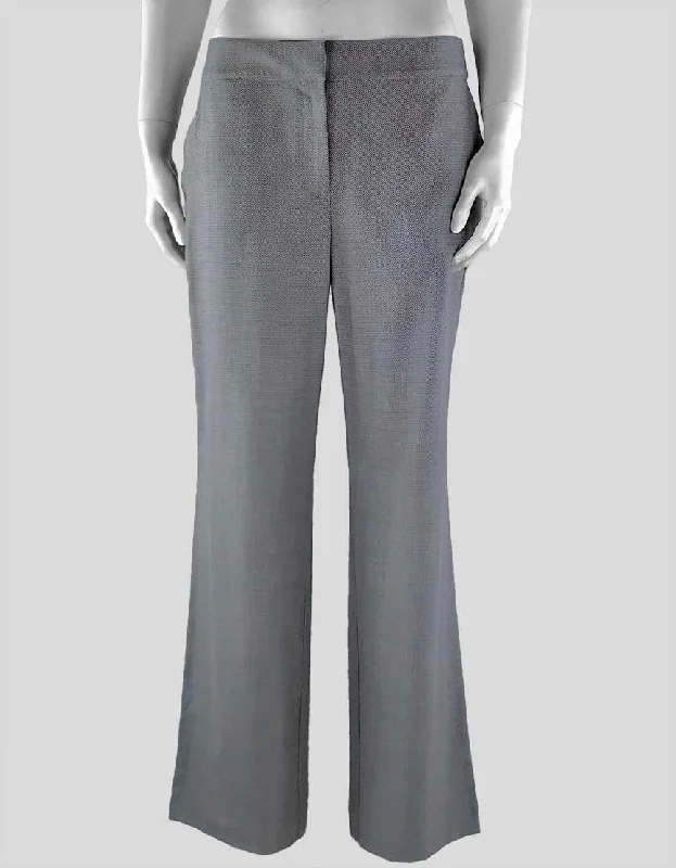 St John Grey And Black Pants In A Light Weight Wool Size 6 US Cozy Lounge Pants