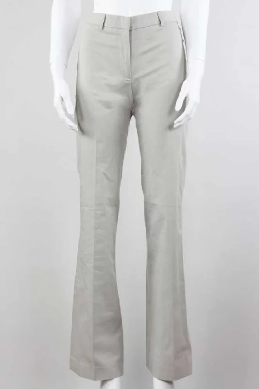 Theory Wide Legged Classic Cotton Pants - 2 US Chic Capri Pants