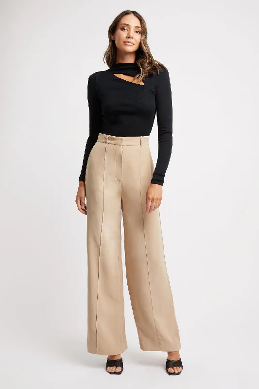 Montmartre Wide-Leg Pants Elegant Palazzo Trousers