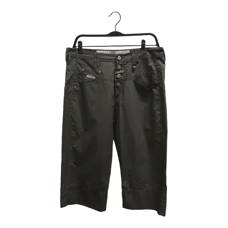 MARITHE FRANCOIS GIRBAUD/Cropped Pants/31/Cotton/GRN/ Classic Flared Pants