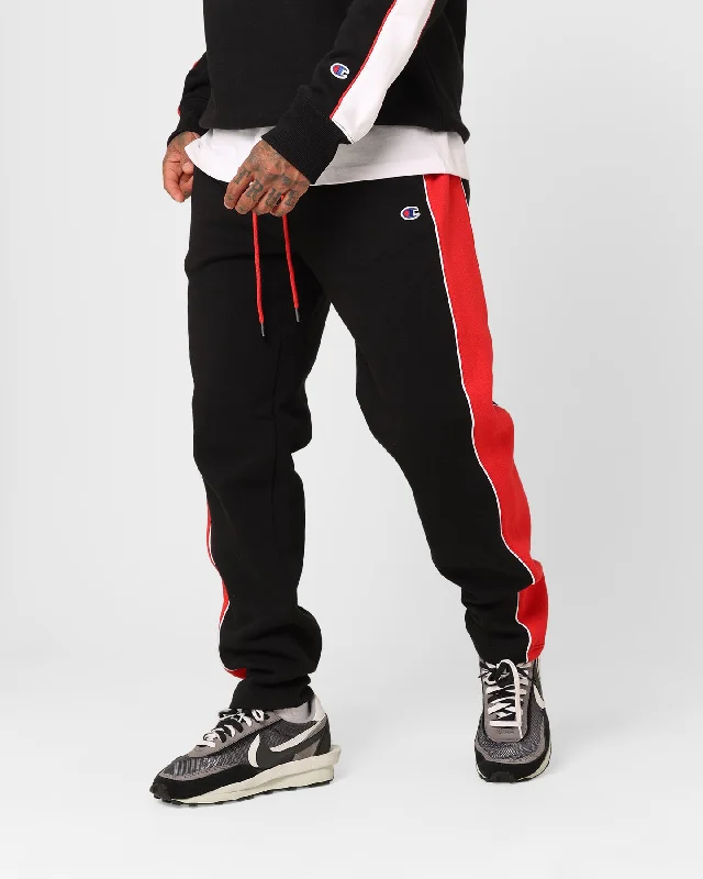 Champion Rochester City Pants Black/Scarlet Comfortable Maternity Pants