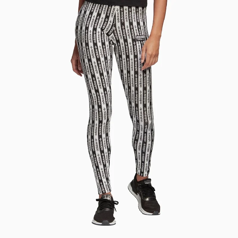 Women's Originals Trefoil Striped Tight Pant Classic Pleated Pants