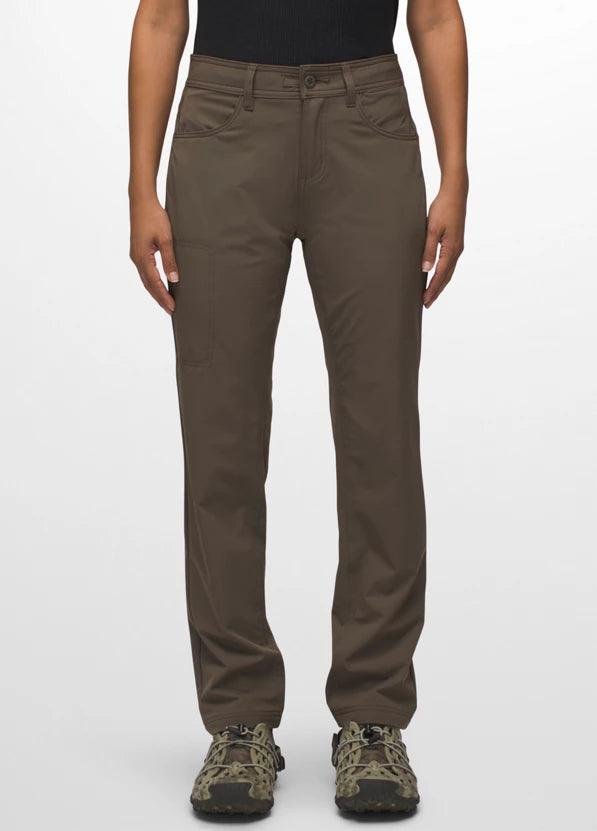 PRANA HALLE AT STRAIGHT PANT Comfy Zip-Up Pants