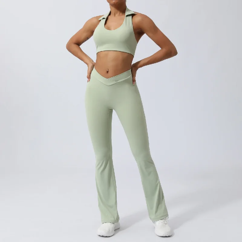 Bean Green Trousers Set