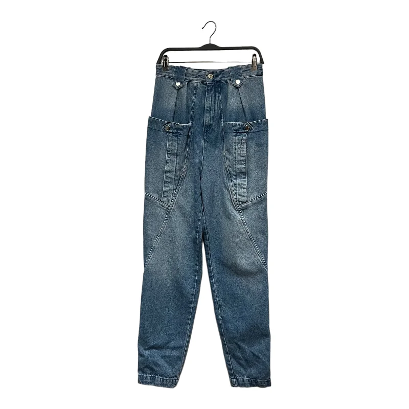 ISABEL MARANT/Straight Pants/36/Cotton/NVY/ Cozy Full-Length Pants