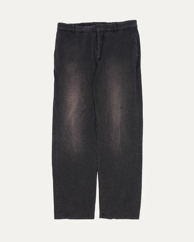 Slim Worn Out Pants High-Waist Yoga Pants