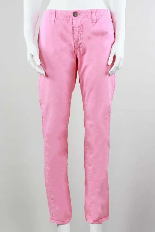 J. Brand Pome Button Up Cotton Flat Front Pants With Pockets And Belt Loops Size 27 Formal Dress Pants