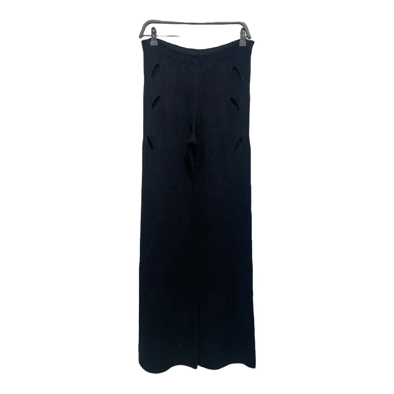DION LEE/Wide Leg Pants/8/Polyester/BLK/HOSIERY SPLIT PANT Slim-Fit Khaki Pants