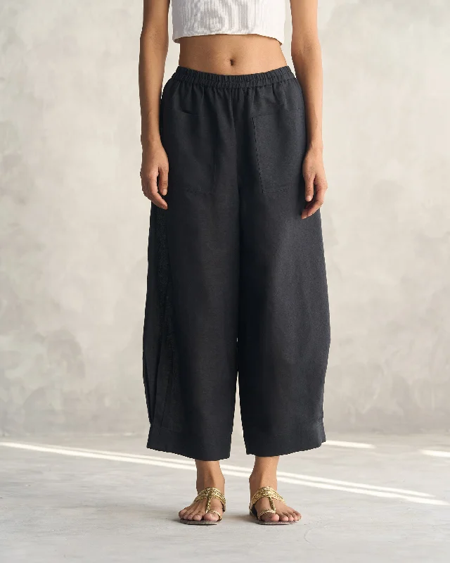 Serene Pants - Black Fashionable Jogger Pants