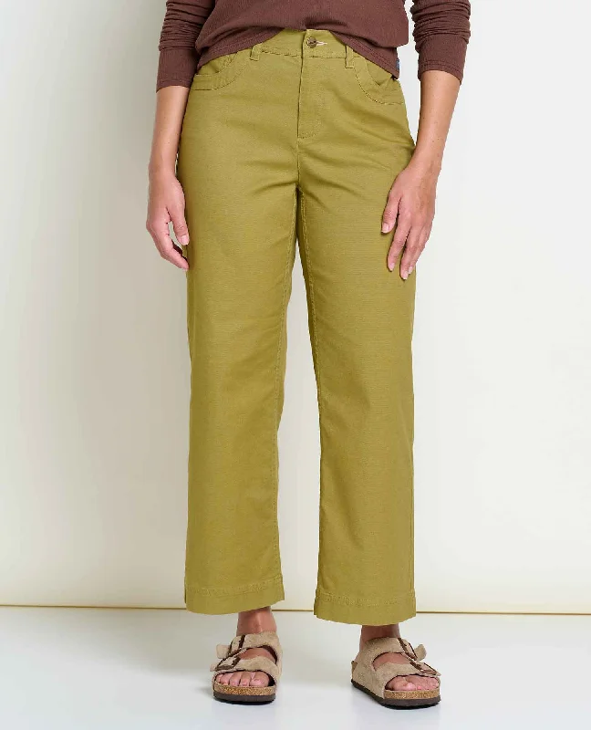 Earthworks Wide Leg Pant Chic Slim Fit Pants