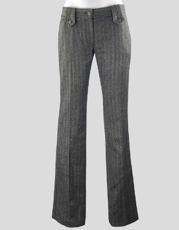 Dolce & Gabbana Straight Leg Pants - 42 IT | 8 US Soft Stretch Trousers