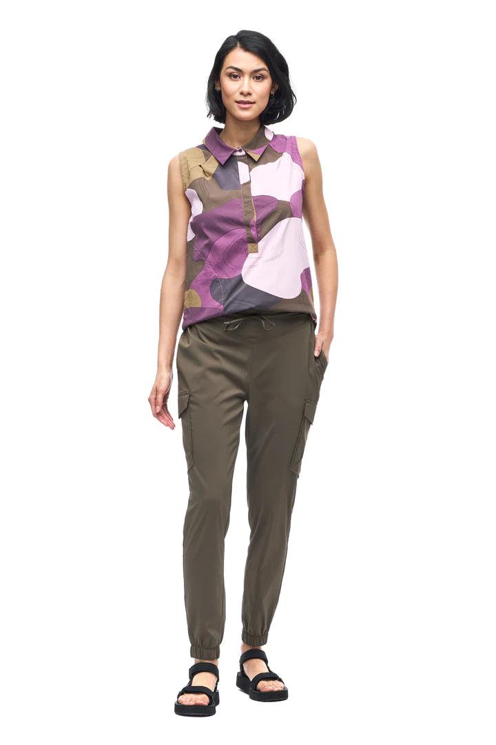 INDYEVA ESTRIRADA CARGO PANT Chic Slim Fit Pants