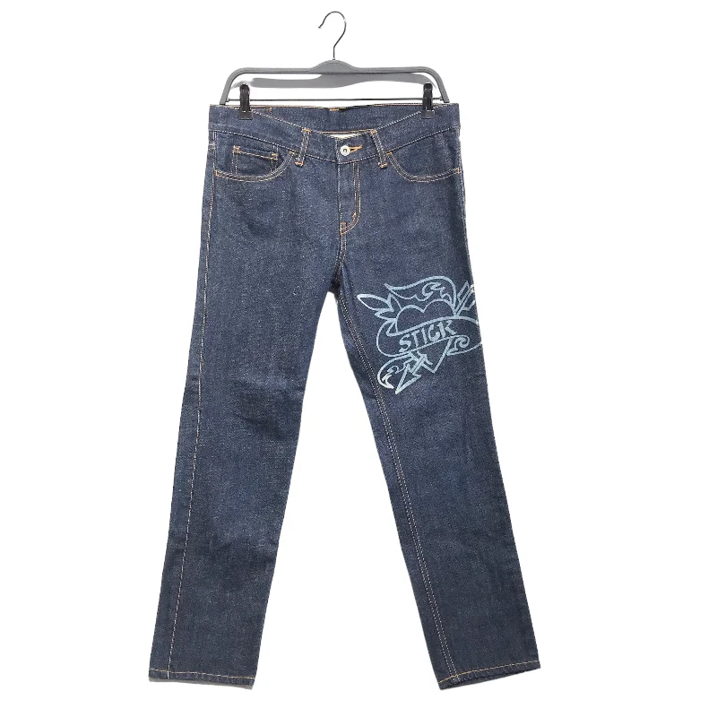 JUNYA WATANABE COMME des GARCONS/Straight Pants/S/Denim/NVY/ Comfy Cargo Trousers
