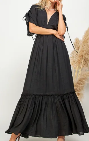 Charmaine Maxi Dress Trendy Maxi Dress with Bow