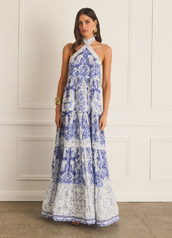 Willow Evelyn Maxi Dress Cozy Spaghetti Strap Maxi Dress