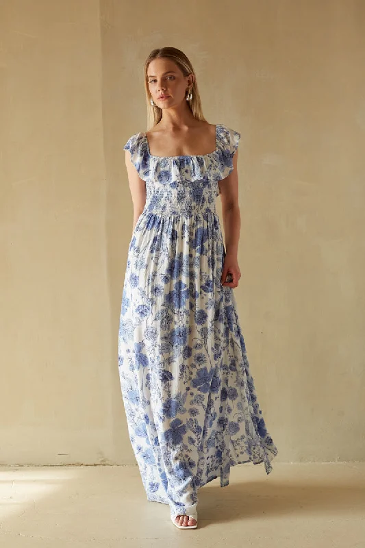 Zari Floral Maxi Dress Chic Summer Maxi Dress
