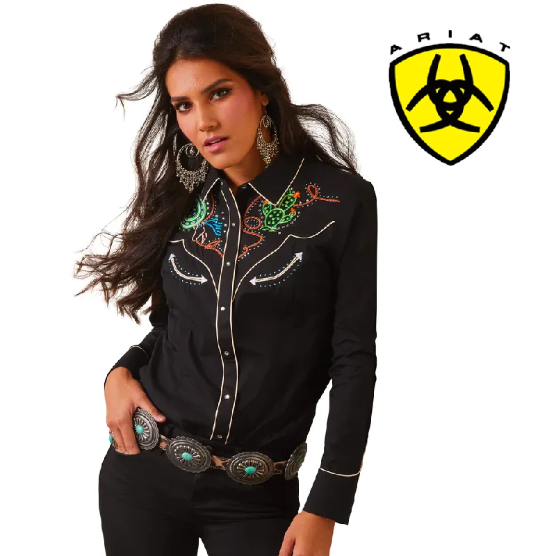 ARIAT Women's Wynette Shirt 10043689 Fashionable Trendy Casual