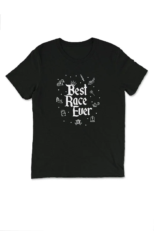 Best Race Ever Unisex T-Shirt Faux Fur Fabric Real Fur Fabric Shearling Fabric
