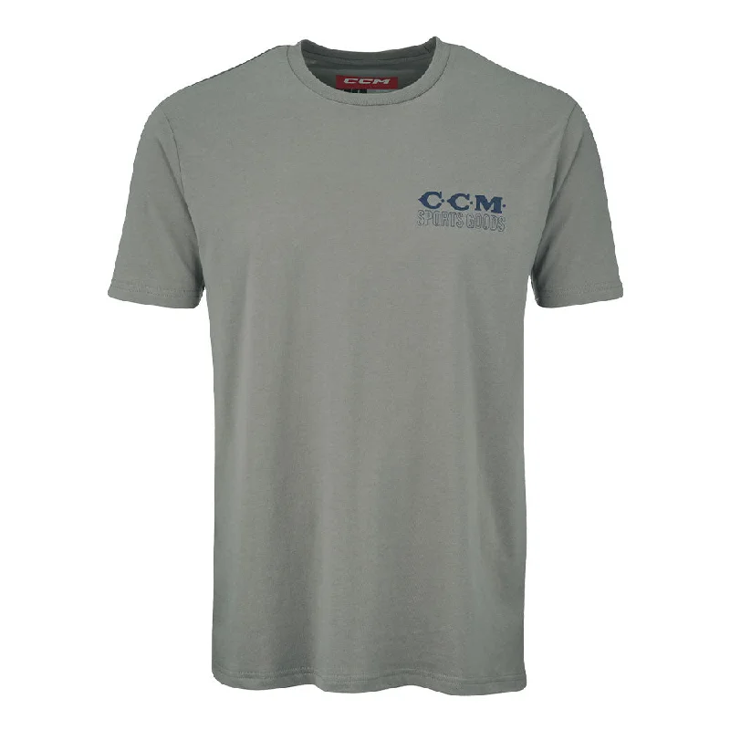 CCM HOLIDAY ADULT VETIVER T SHIRT Cotton Fabric Linen Fabric Terry Fabric