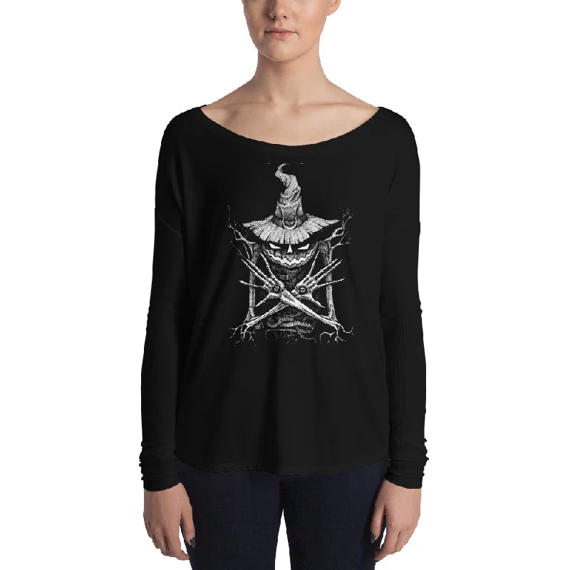 Fearwear Art - Summoner Ladies' Long Sleeve Tee Fitted T-Shirt Seamless Stretchy