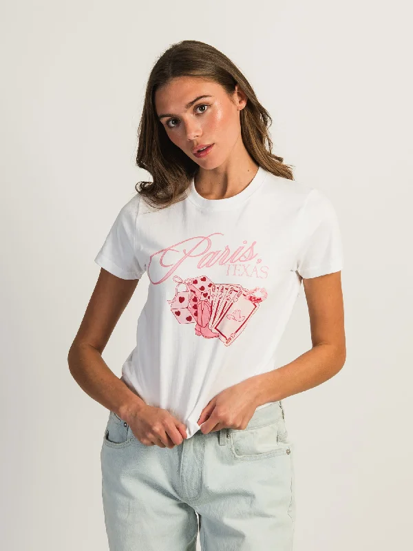 HARLOW BRENNA TEXAS TEE - PARIS TEXAS Collared Crew Neck Turtle Neck