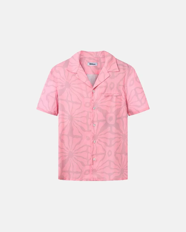 Pale Mauve Shirt Modern Contemporary Chic