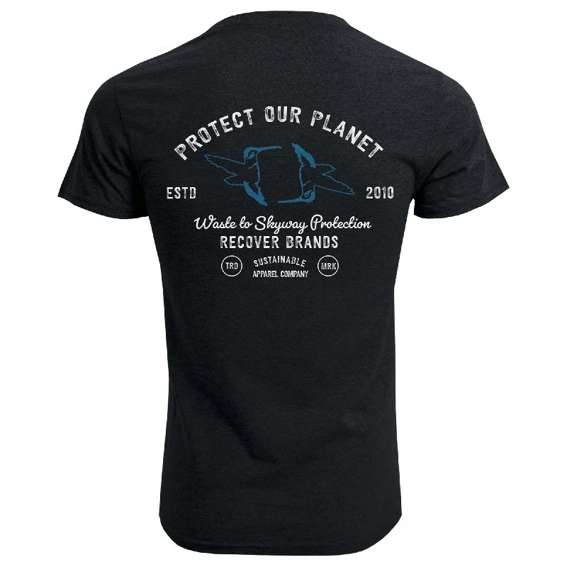 RS100 - Protect Our Planet Unisex Classic Short Sleeve T-Shirt Solid Color Striped Floral RS100 - Protect Our Planet Unisex Classic Short Sleeve T-Shirt Solid Color Striped Floral