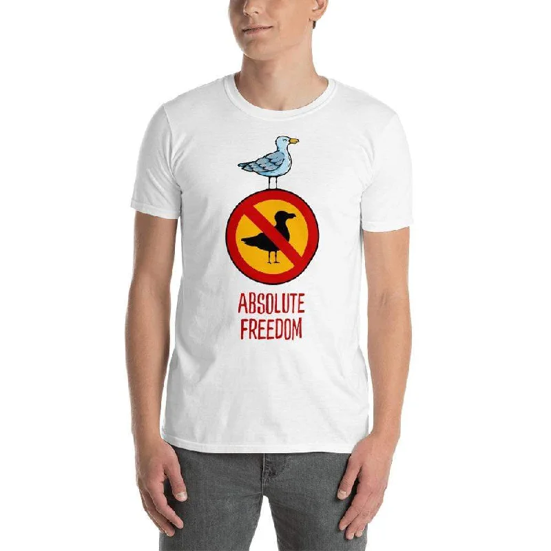Sartre - Absolute Freedom Seagull - Premium T-Shirt Chenille Fabric Brocade Fabric Lace Fabric Sartre - Absolute Freedom Seagull - Premium T-Shirt Chenille Fabric Brocade Fabric Lace Fabric